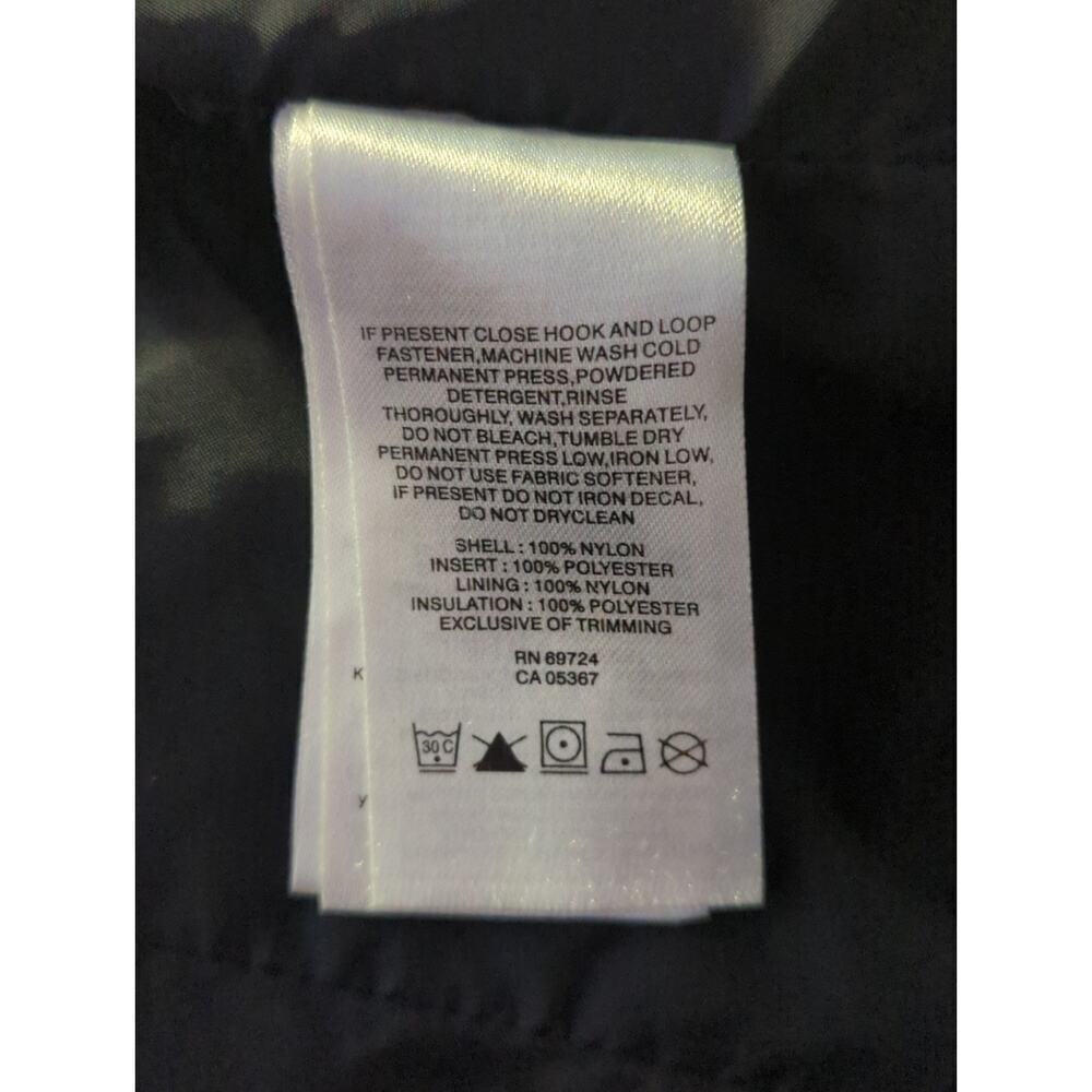 Columbia Coat Woman's Large Black‎ White Interchange Hooded Omni-Shield Nylon - Picture 10 of 14
